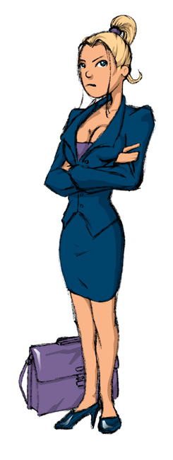 The business woman