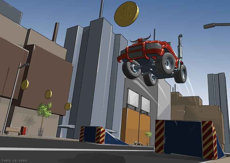 Game concept sketch