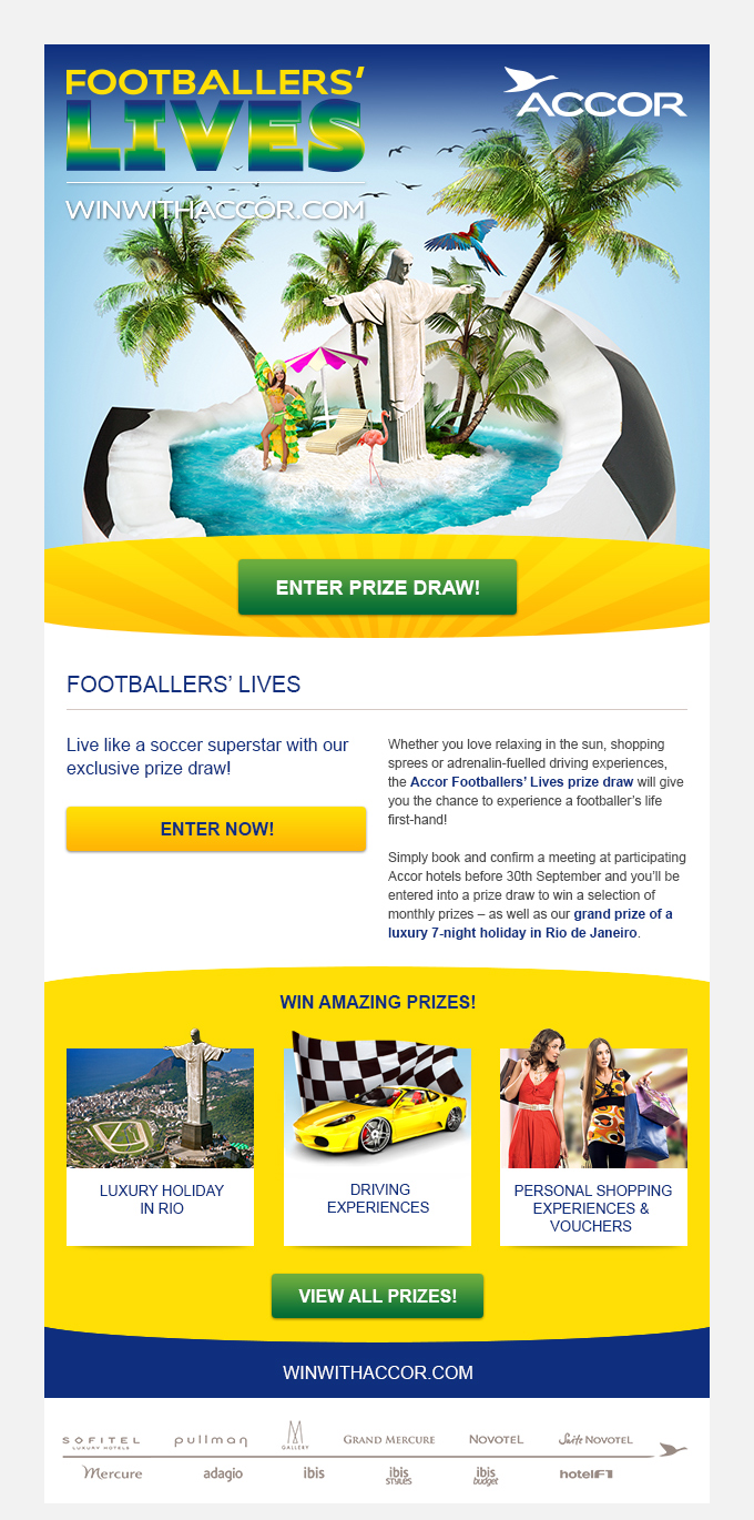Brazil World Cup 2014 website email