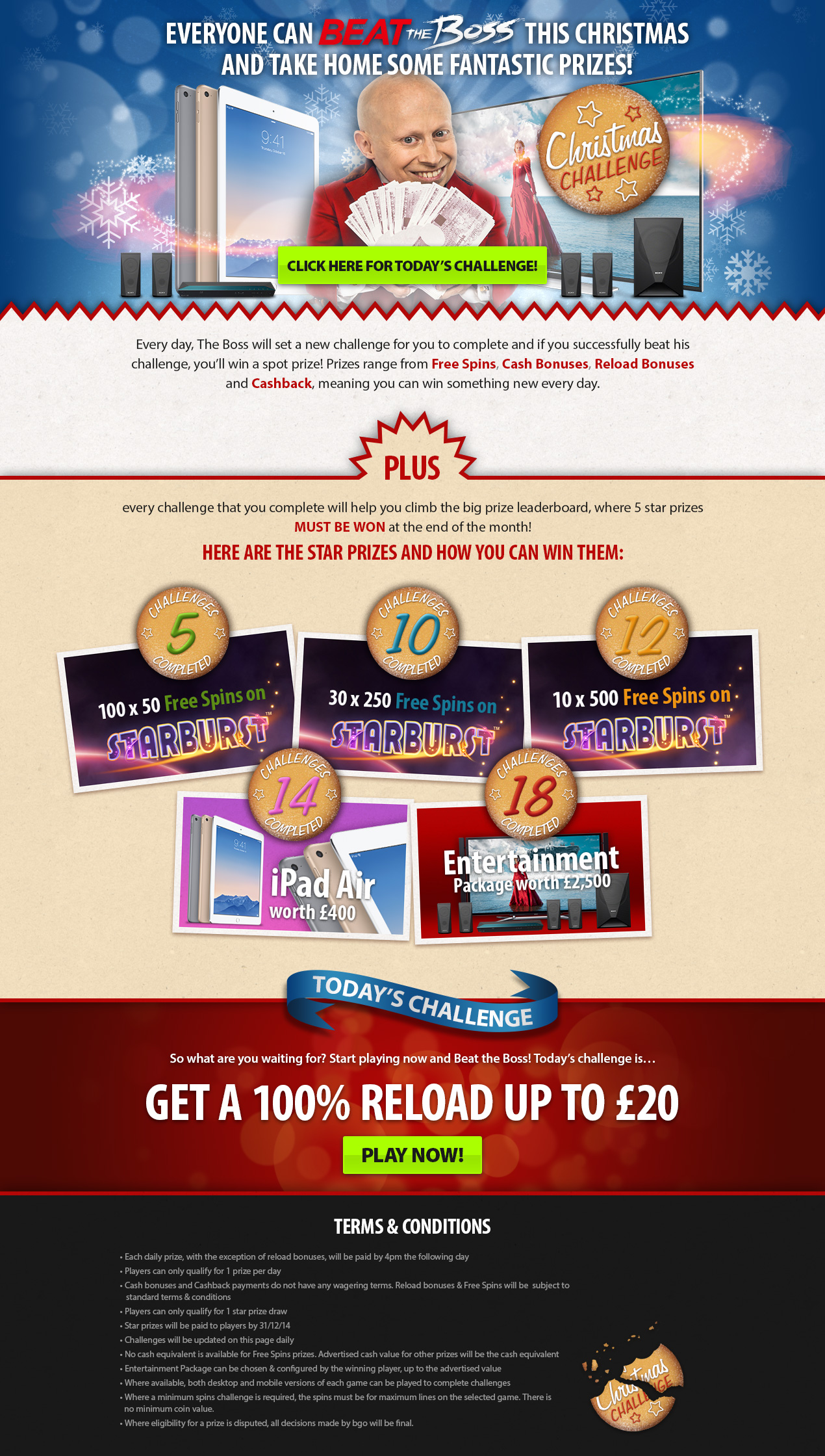 Christmas promotion