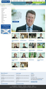 Property agent website concepts sector page