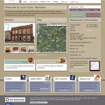 Fish restaurant website concept 2 restaurant information page