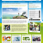 Motorhome hire website concept 4 content page