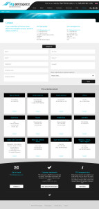 Innovative lighting website contact page form open