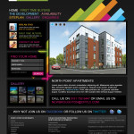 Property development concept home page
