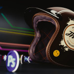 Designers retro helmet