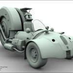 Roadhog vehicle concept with subdivision